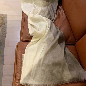 Whisper weight linen and silk Eileen Fisher wrap -- NWT